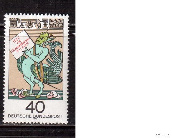 Германия(ФРГ)-1976,(Мих.902), *(след от накл.), Личности