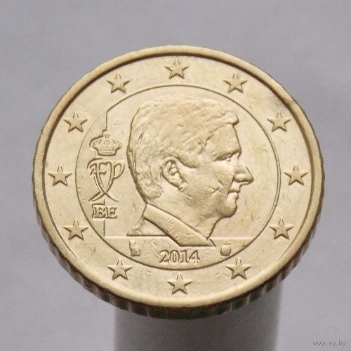 Бельгия 50 евроцентов 2016 (4-й тип)