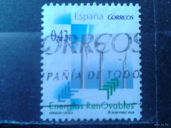 Испания 2009 Энергия ветра
