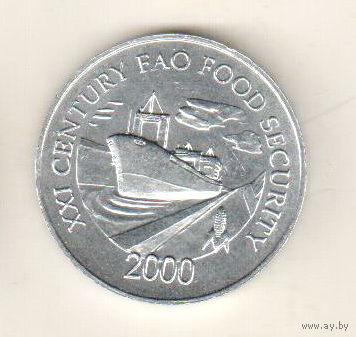Панама 1 сентесимо 2000 ФАО