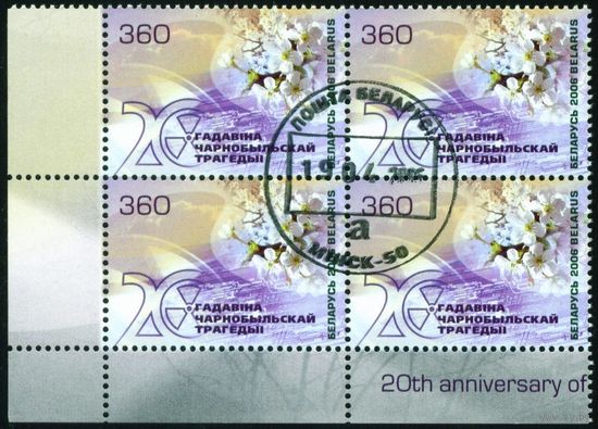 20 лет Чернобыльской трагедии Беларусь 2006 год (644) квартблок