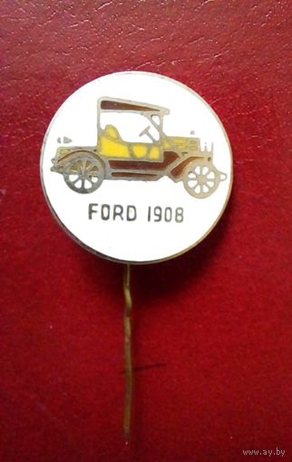 Значок FORD 1908 Тяжмет,эмаль.