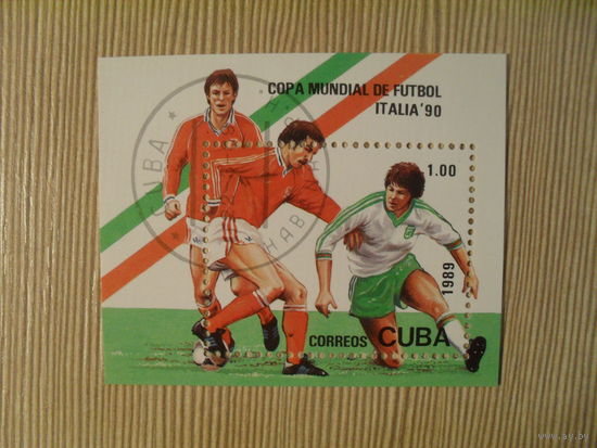 М-4. БЛОК. КУБА. ФУТБОЛ. 1989 г.