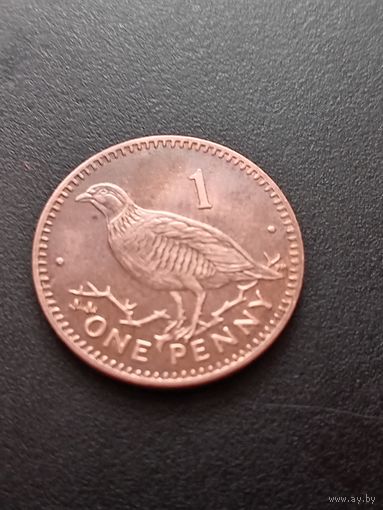 Гибралтар 1 пенни 1999 г.