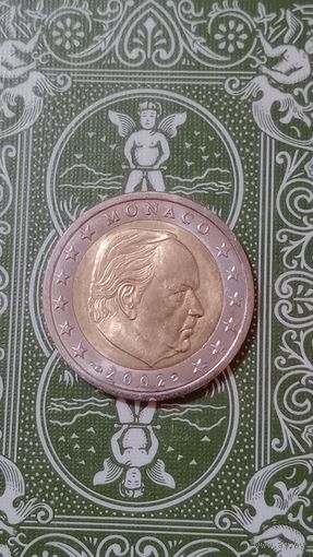 Монако 2 евро 2002