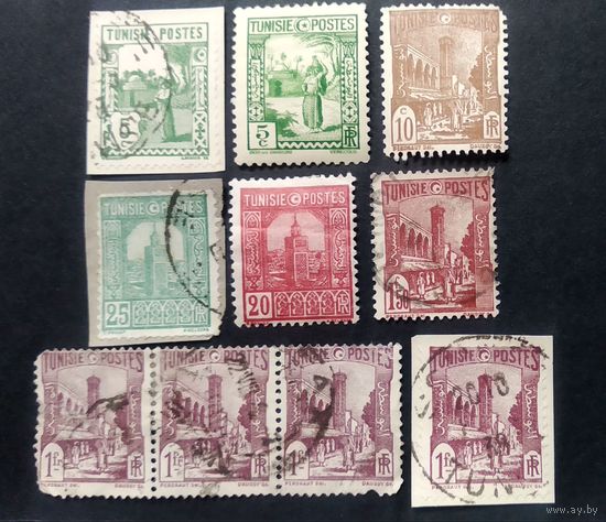 Французский Тунис\459с\ТУНИС Стандарт 1926-1931-1940-1946