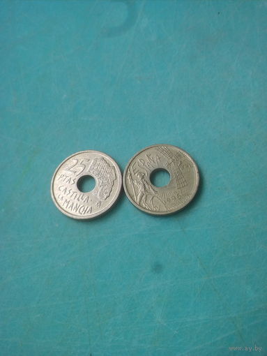 Испания 25 писет 1996г.