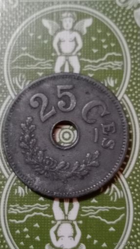 Люксембург 25 сантимов 1916