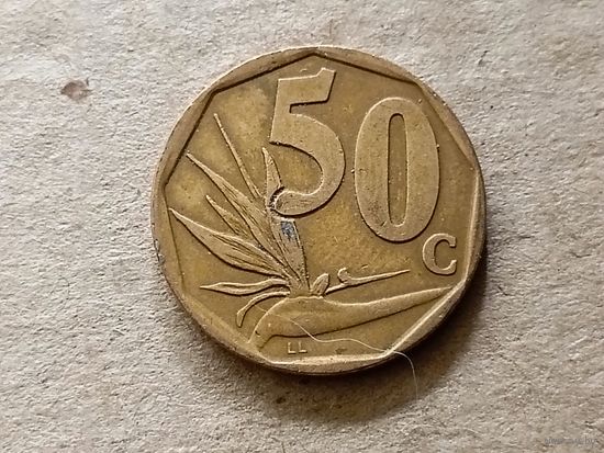 ЮАР 50 центов, 1996г. (-К-обм)