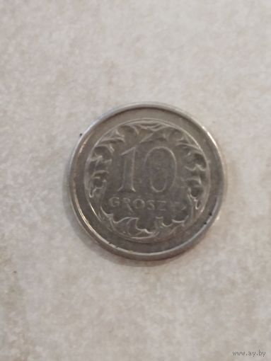 10 грошей 2008 Польша