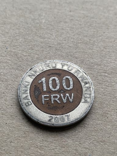 Руанда 100 франков 2007