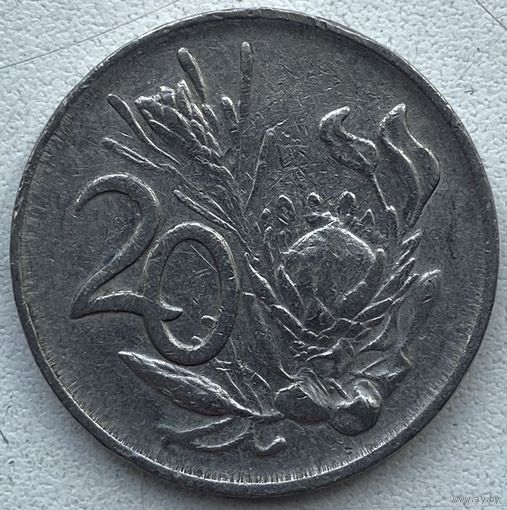 ЮАР 20 центов 1984 г.