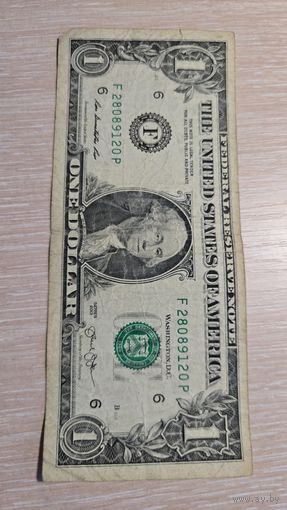 1 доллар 2013 США