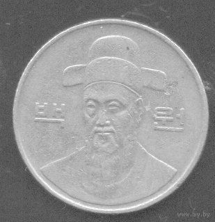 Южная Корея. 100 вон 1992