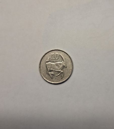 Ботсвана 10 тхебе 1998