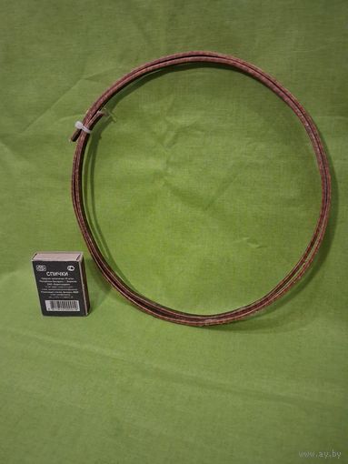 Провод обмоточный с двойной стекловолокнистой изоляцией ПСДКТ прямоугольный шинка 2,5х4,5 мм (СССР)