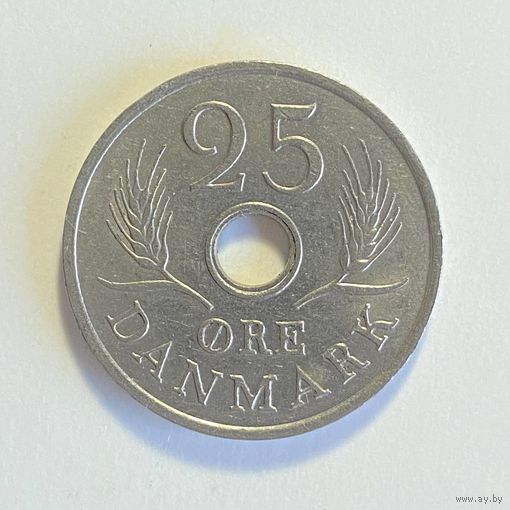 Дания 25 эре 1972