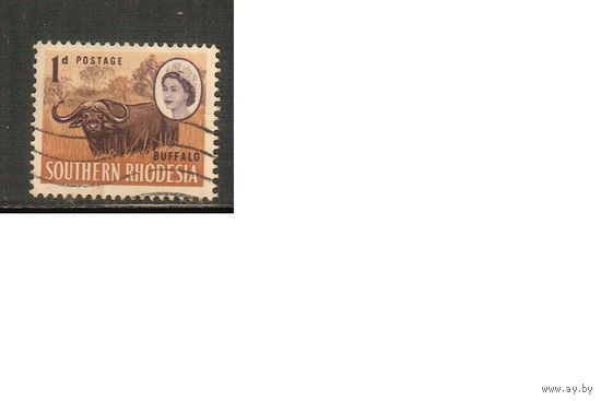 Родезия-1966,(Мих.24) гаш. ,  Английские Колонии,Фауна(2)