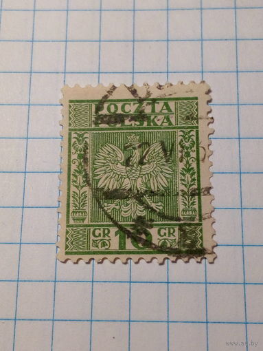 Марка Польша 1924 год