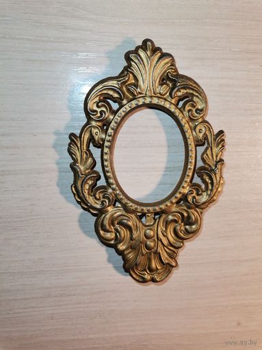Металлическая, настенная рамка, Италия.