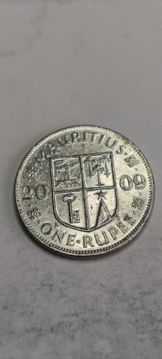 Маврикий 1 рупе 2009