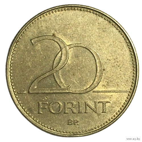 Венгрия 20 форинтов, 1994