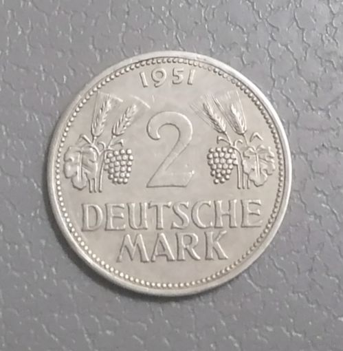 2 марки 1951 г. Не частая