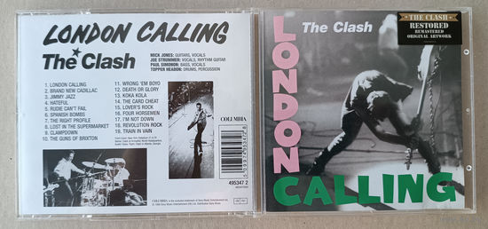THE CLASH - London Calling (ENGLAND 1979 CD remastered)