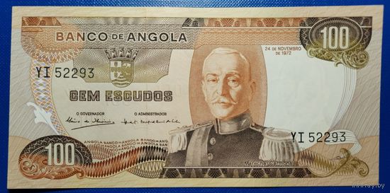 Ангола 100 эскудо 1972 г.