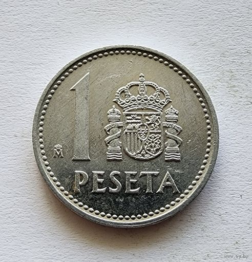 Испания 1 песета, 1987