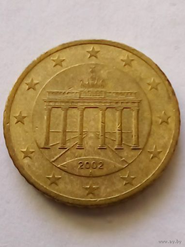 Германия.50 евроцентов 2002 А