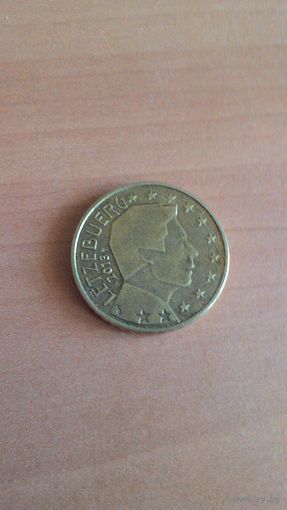 Люксембург, 50 евроцентов 2013.