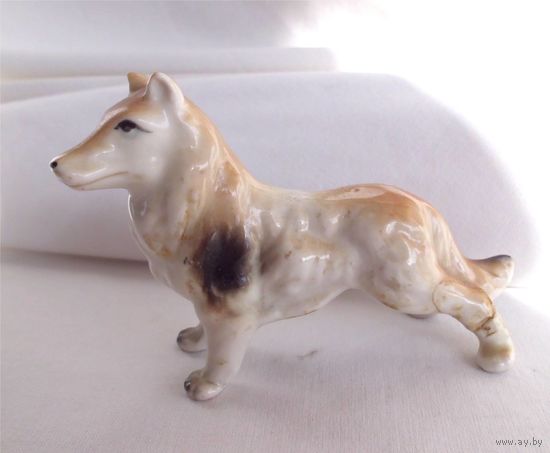 Статуэтка Собака Колли Фарфор Германия