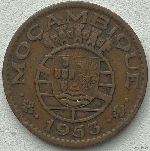Мозамбик 1 эскудо 1953 г.