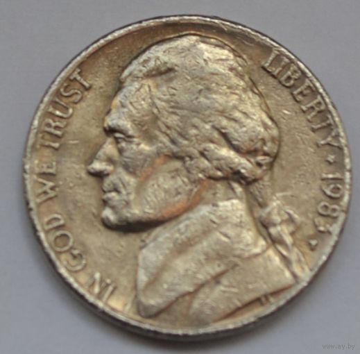 США 5 центов 1983 г. Р.