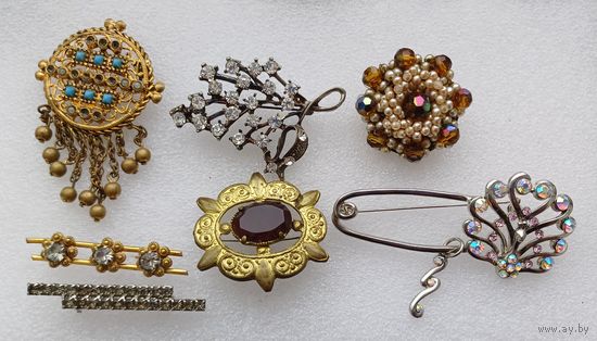 Все лоты с 1р.Броши цена за все