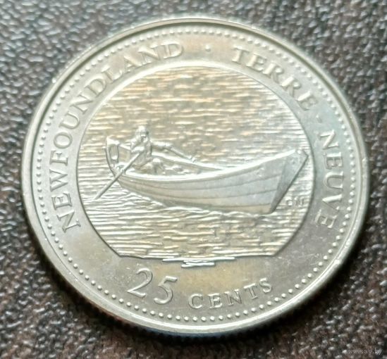Канада 25 центов, 1992 Ньюфаундленд и Лабрадор    ( 1-6-8 )