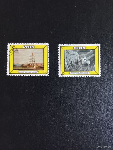 Открытие почтового музея. Парусники. Куба. 1965