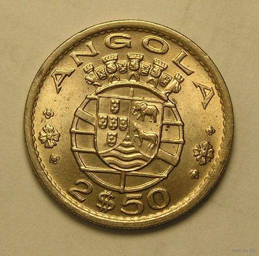 Порт. Ангола 2,5 Эск. 1974