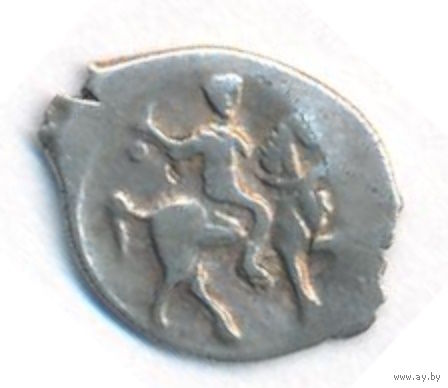 Денга 1535-1584 Иван IV Васильевич (Грозный) чеканка в Москве _состояние VF