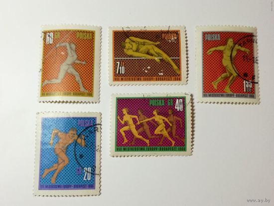 Польша 1966. ЧЕ по легкой атлетике.