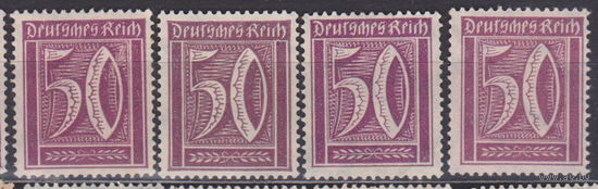 Германия третий рейх   Веймарская республика 1922г Водяной знак -2, менее 33 % от каталога ВНИМАНИЕ цена за 1-у марку на Ваш выбор лот 10 ЧИСТАЯ