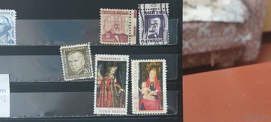 РАСПРОДАЖА. США 1967г. Полные серии. Гаш.