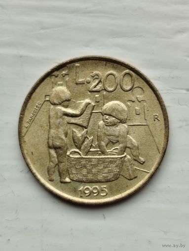 200 лир Сан-марино.
