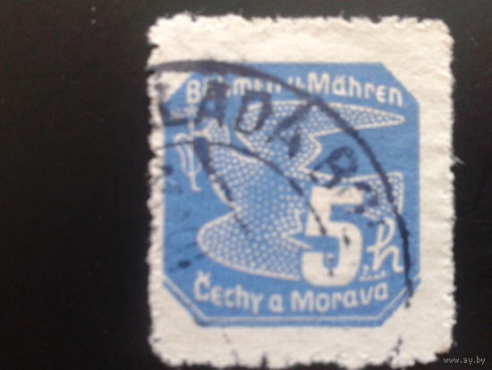 Рейх протекторат 1939 газетная марка