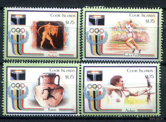 Острова Кука - 2000г. - Летние Олимпийские игры - полная серия, MNH [Mi 1504-1507] - 4 марки