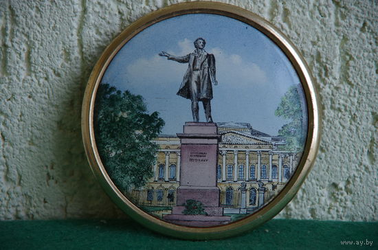 Барельеф , плакетка   ПУШКИН  11,5 см