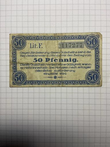 50 пфенигов (нотгельды) г. Германия.-2012