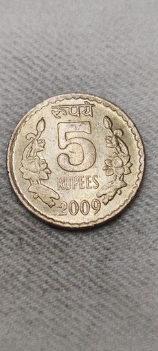 Индия 5 рупе 2009