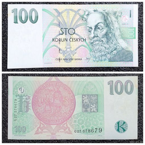 100 крон Чехия 1997 г.